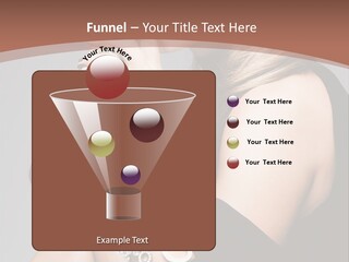 Beautiful Sexy Blond PowerPoint Template
