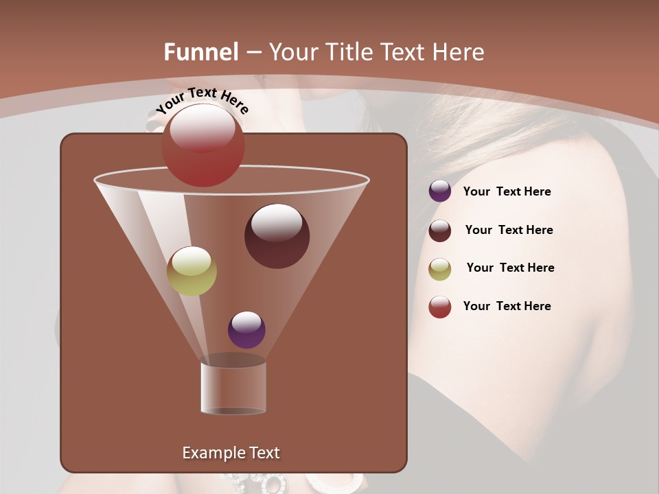 Beautiful Sexy Blond PowerPoint Template