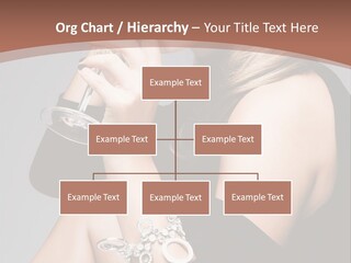Beautiful Sexy Blond PowerPoint Template