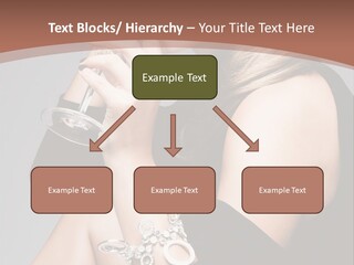 Beautiful Sexy Blond PowerPoint Template