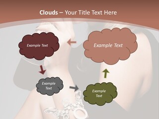 Beautiful Sexy Blond PowerPoint Template