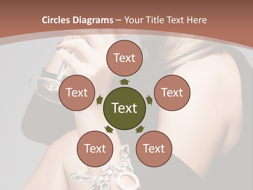 Beautiful Sexy Blond PowerPoint Template