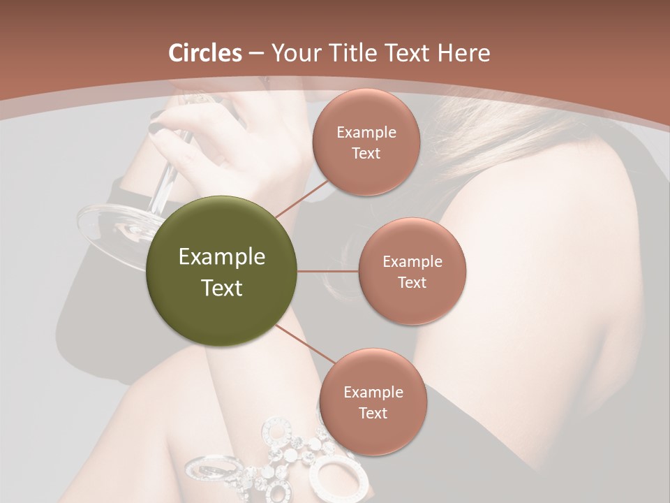 Beautiful Sexy Blond PowerPoint Template