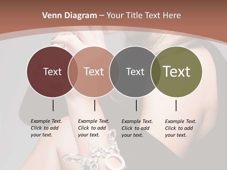 Beautiful Sexy Blond PowerPoint Template