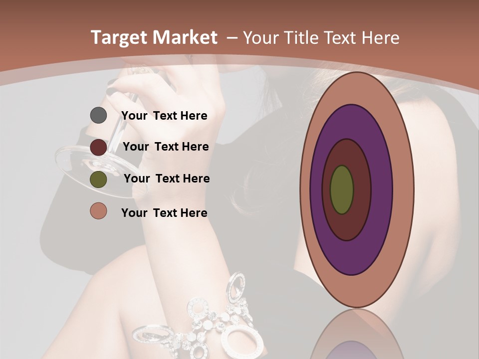 Beautiful Sexy Blond PowerPoint Template