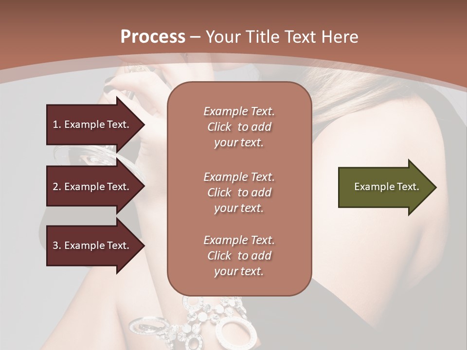 Beautiful Sexy Blond PowerPoint Template
