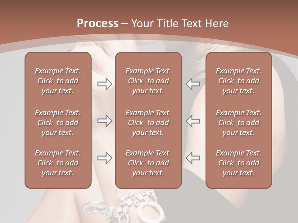 Beautiful Sexy Blond PowerPoint Template