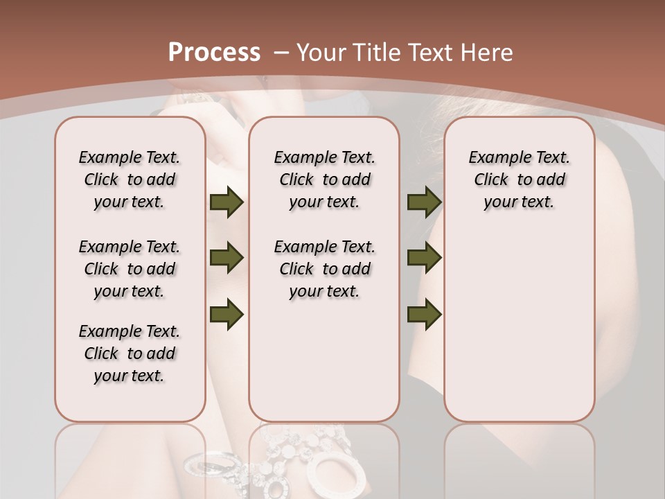 Beautiful Sexy Blond PowerPoint Template