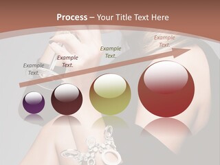 Beautiful Sexy Blond PowerPoint Template