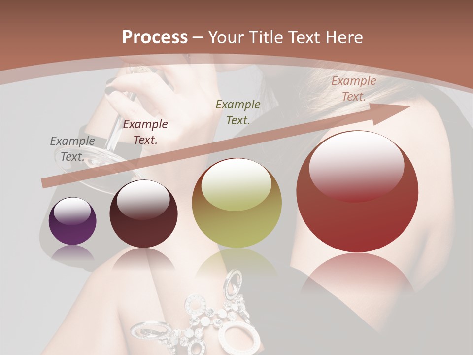 Beautiful Sexy Blond PowerPoint Template