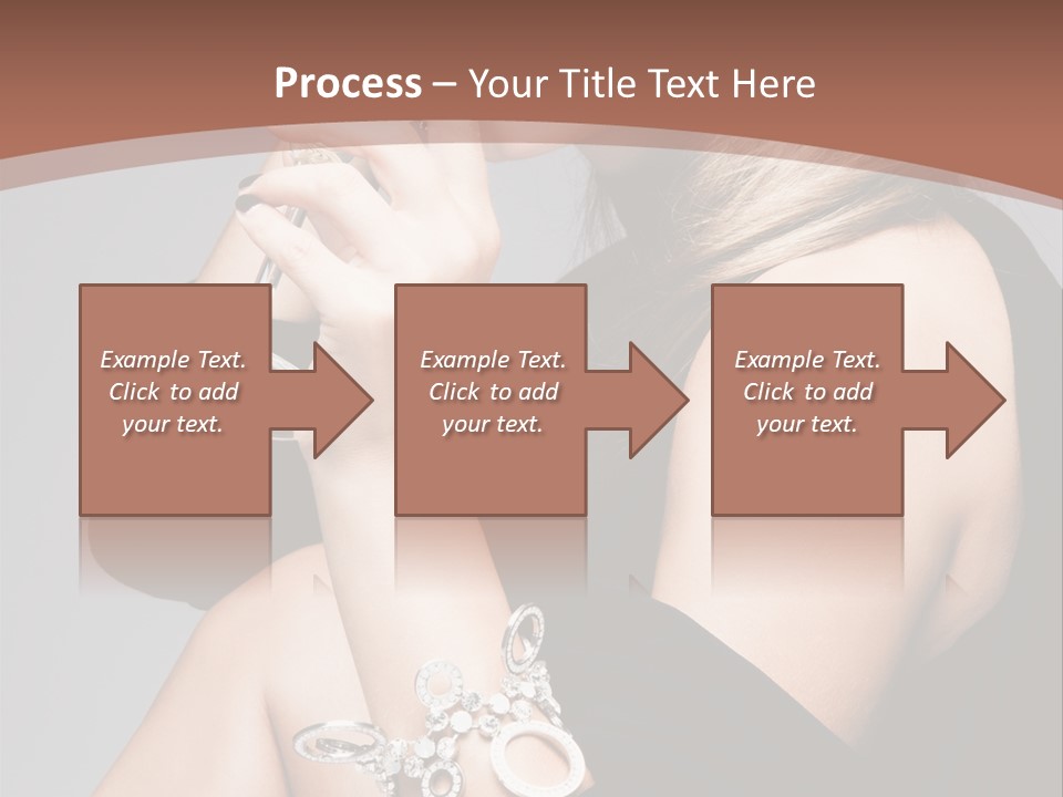 Beautiful Sexy Blond PowerPoint Template