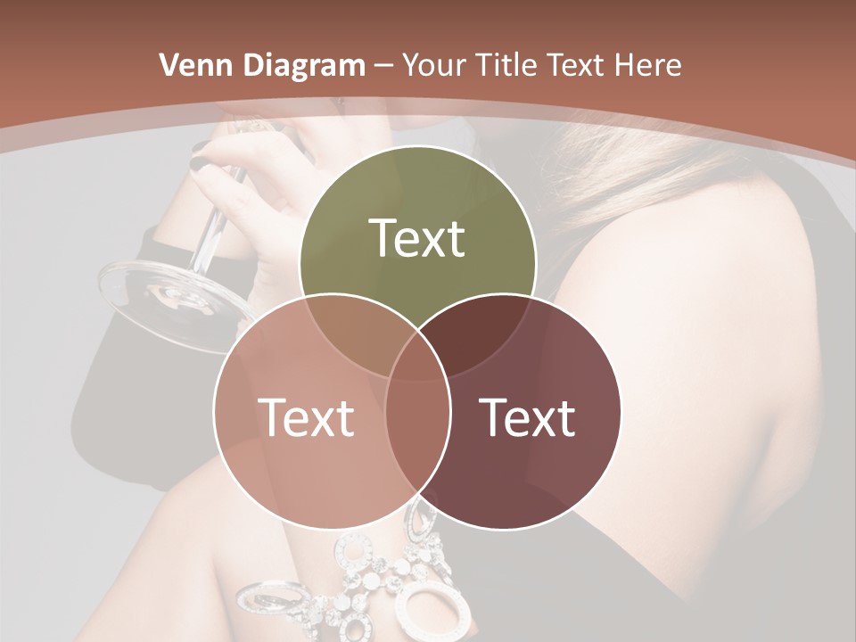 Beautiful Sexy Blond PowerPoint Template