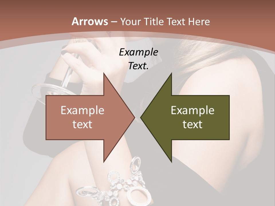 Beautiful Sexy Blond PowerPoint Template