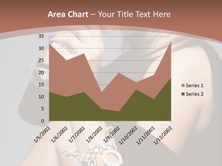 Beautiful Sexy Blond PowerPoint Template