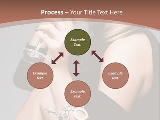 Beautiful Sexy Blond PowerPoint Template