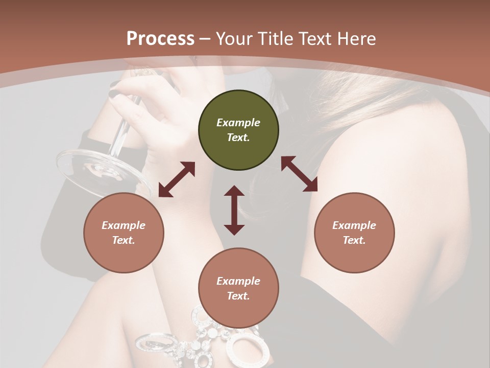 Beautiful Sexy Blond PowerPoint Template