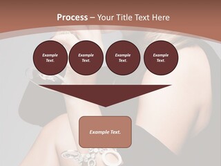 Beautiful Sexy Blond PowerPoint Template