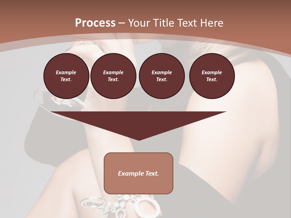Beautiful Sexy Blond PowerPoint Template