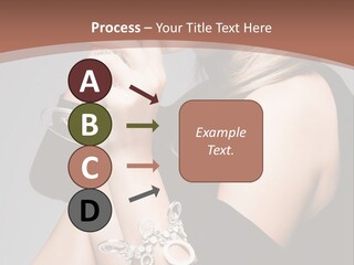 Beautiful Sexy Blond PowerPoint Template