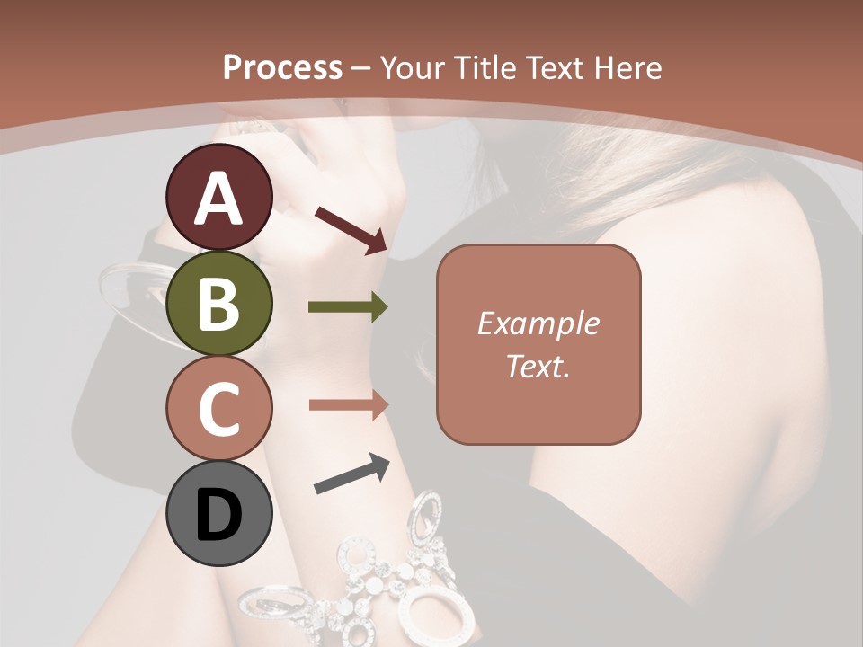 Beautiful Sexy Blond PowerPoint Template