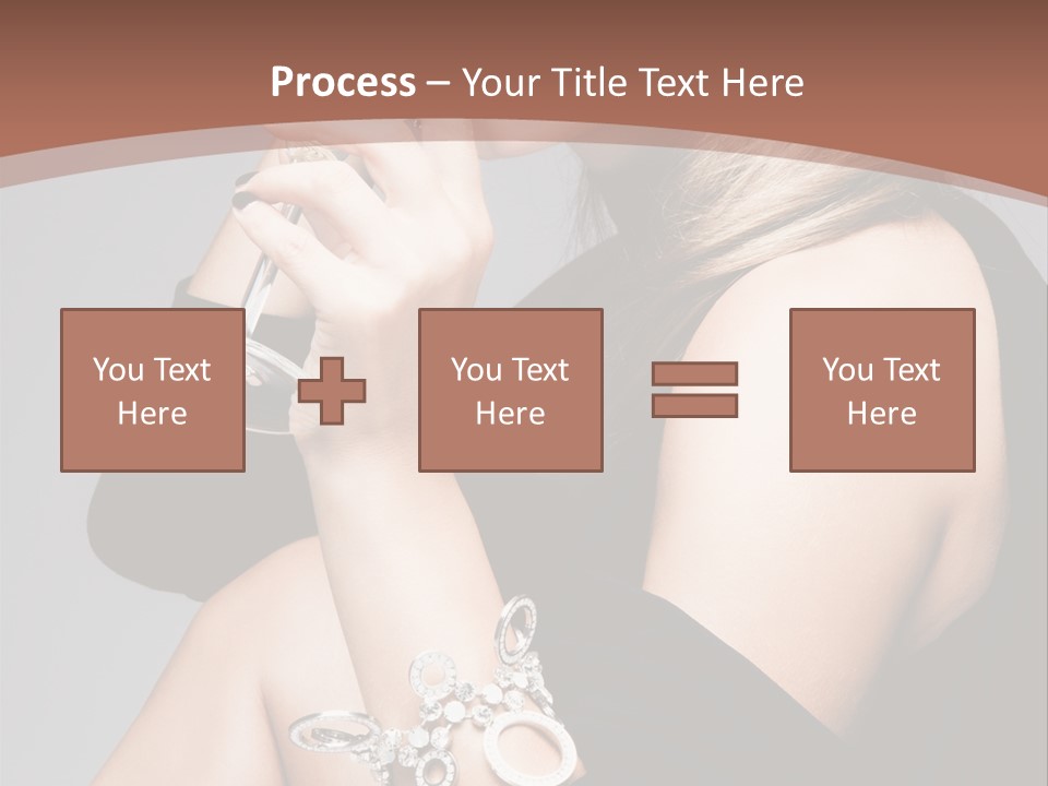 Beautiful Sexy Blond PowerPoint Template