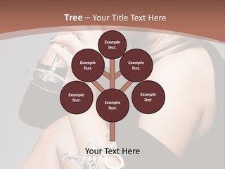 Beautiful Sexy Blond PowerPoint Template
