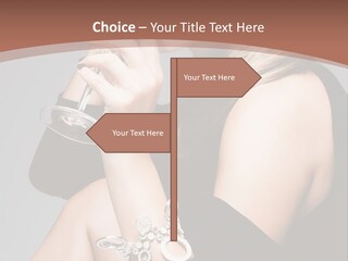 Beautiful Sexy Blond PowerPoint Template