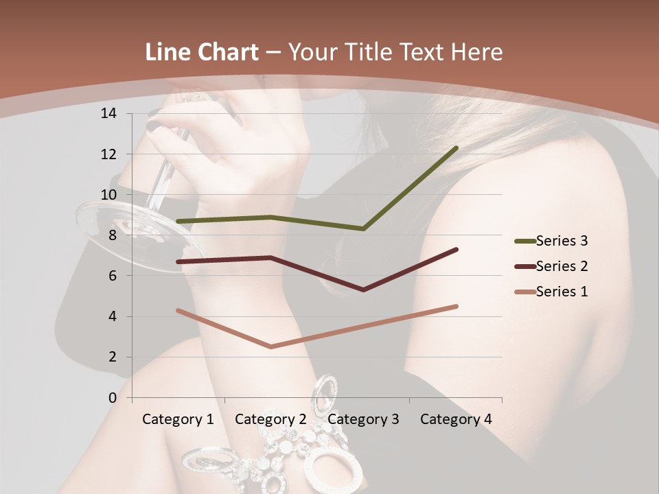 Beautiful Sexy Blond PowerPoint Template