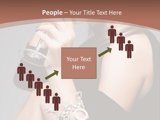 Beautiful Sexy Blond PowerPoint Template
