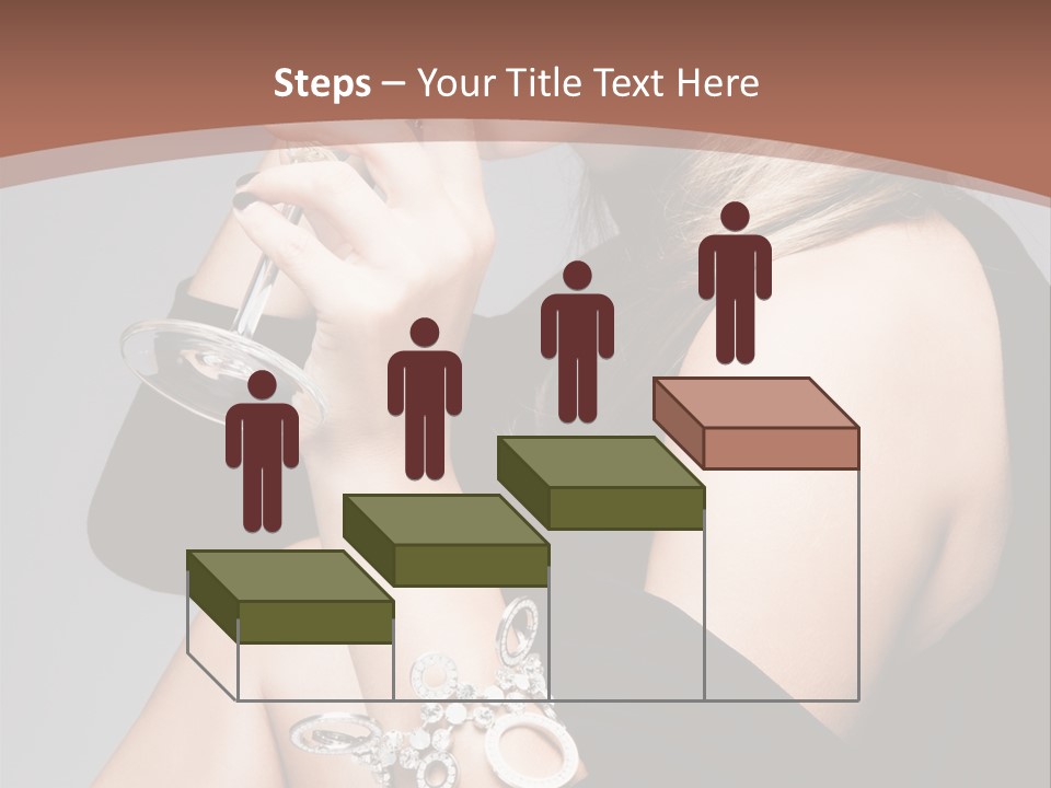 Beautiful Sexy Blond PowerPoint Template