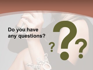 Beautiful Sexy Blond PowerPoint Template