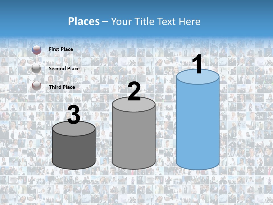 Finance Money Collage PowerPoint Template