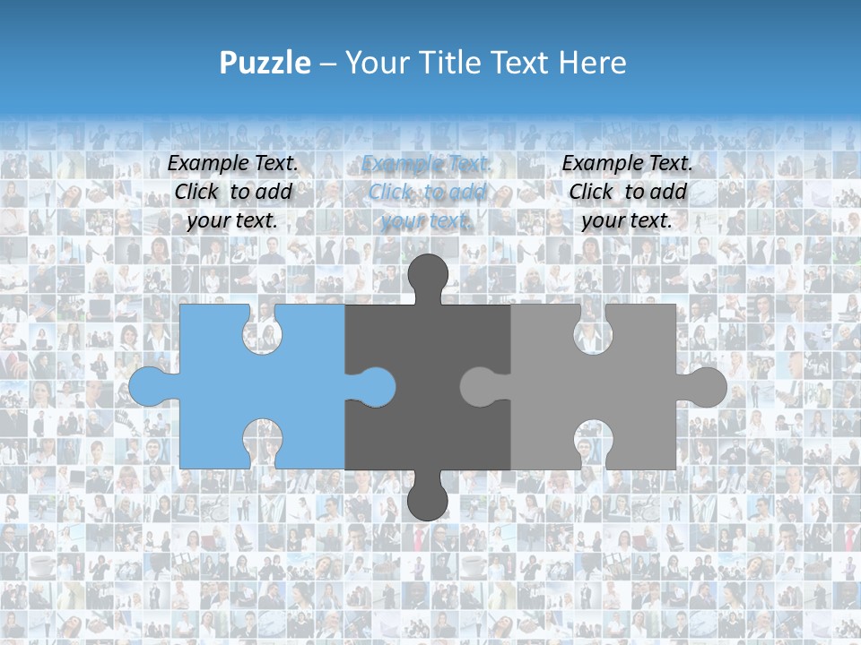 Finance Money Collage PowerPoint Template