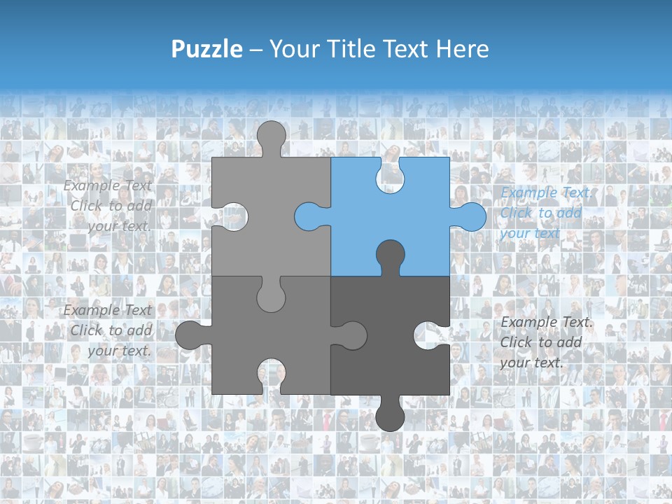 Finance Money Collage PowerPoint Template