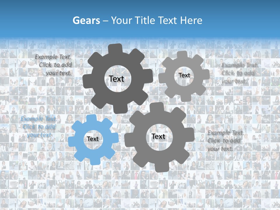 Finance Money Collage PowerPoint Template