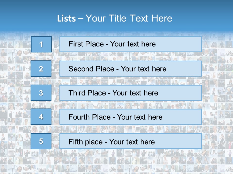 Finance Money Collage PowerPoint Template