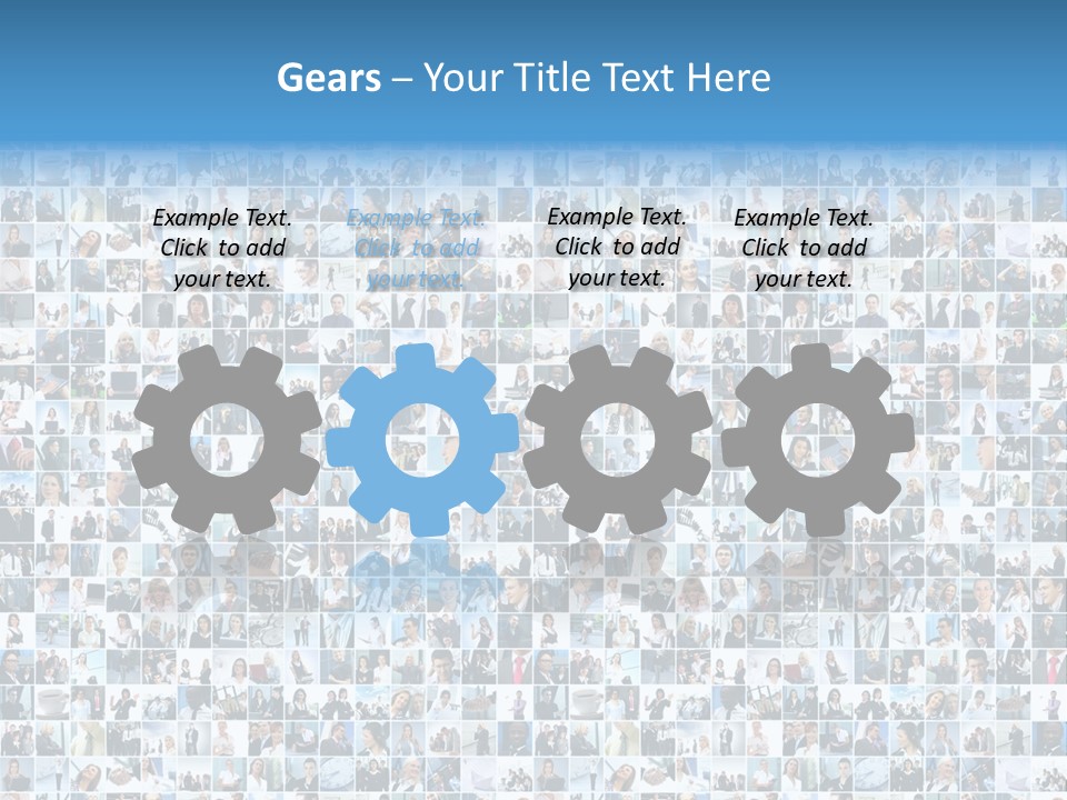 Finance Money Collage PowerPoint Template