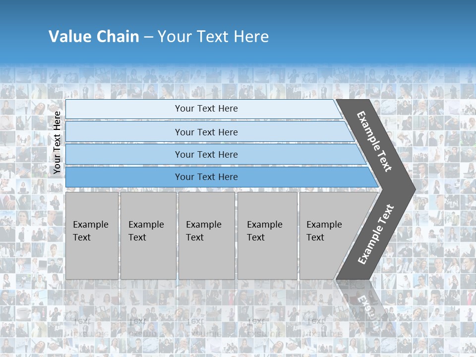 Finance Money Collage PowerPoint Template