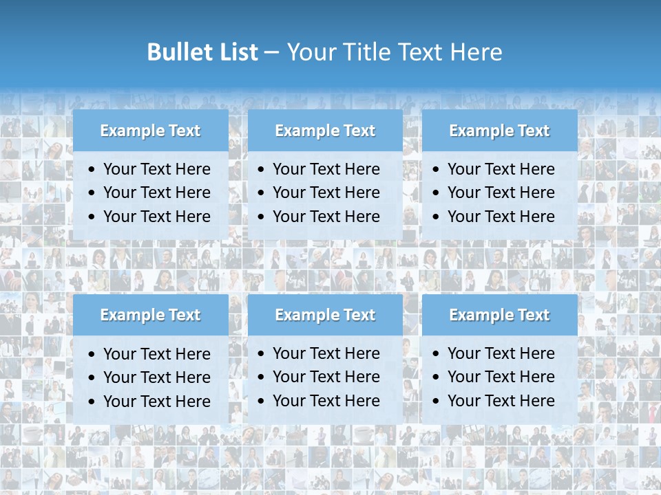 Finance Money Collage PowerPoint Template