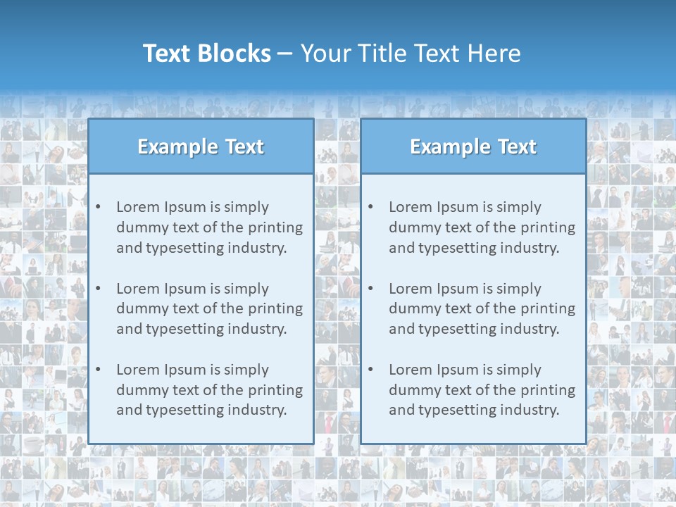 Finance Money Collage PowerPoint Template
