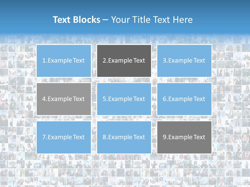 Finance Money Collage PowerPoint Template