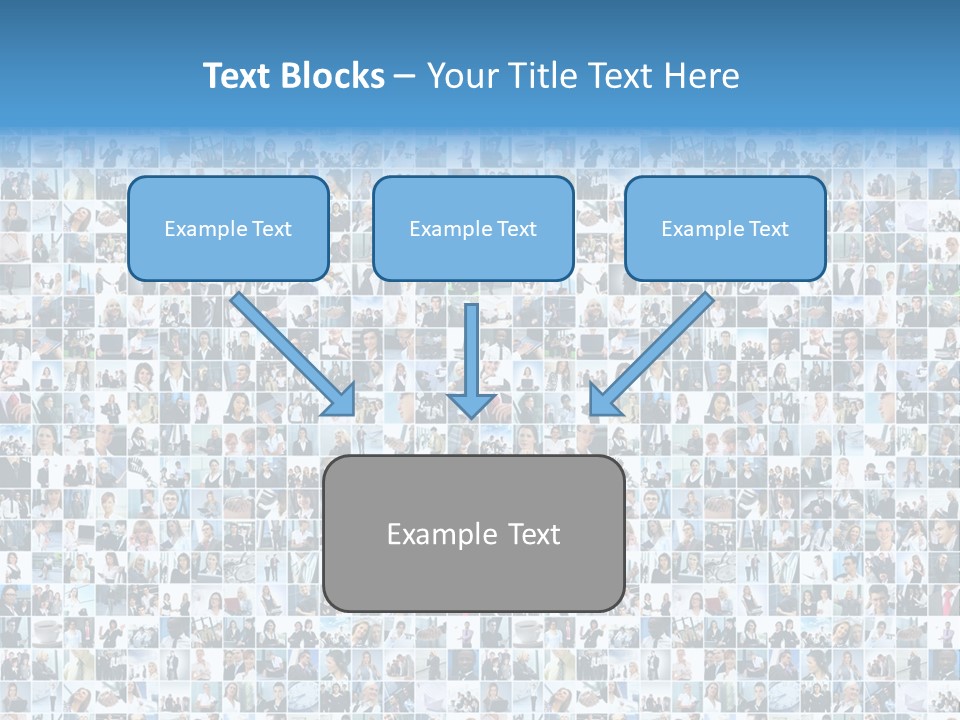 Finance Money Collage PowerPoint Template