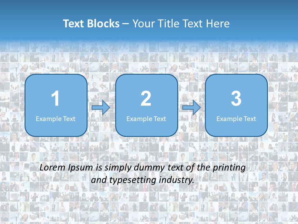 Finance Money Collage PowerPoint Template