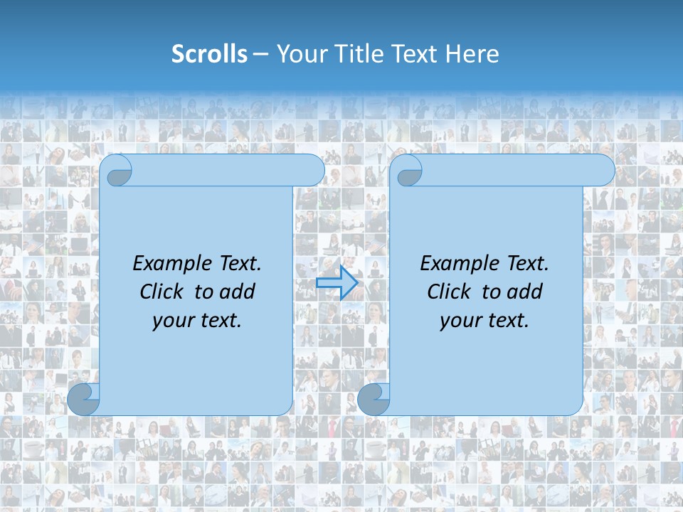 Finance Money Collage PowerPoint Template