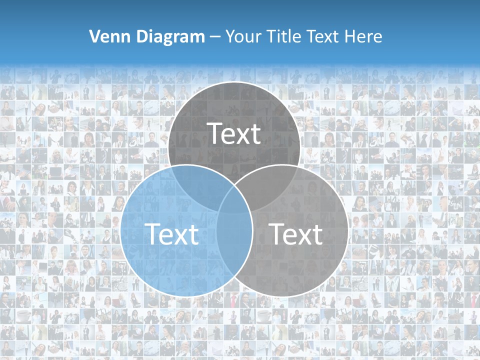 Finance Money Collage PowerPoint Template