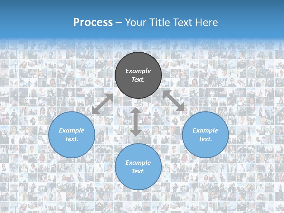 Finance Money Collage PowerPoint Template