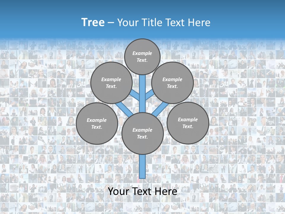 Finance Money Collage PowerPoint Template