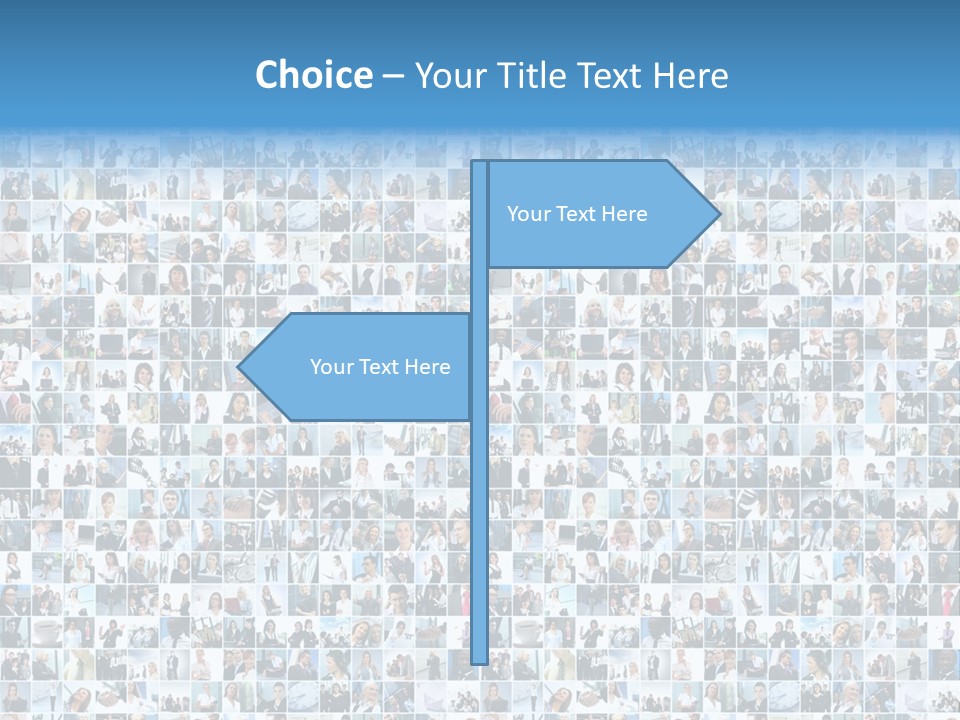 Finance Money Collage PowerPoint Template