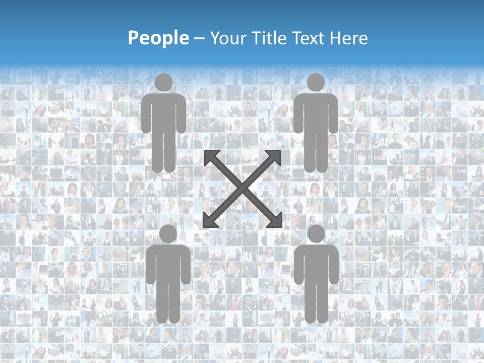 Finance Money Collage PowerPoint Template