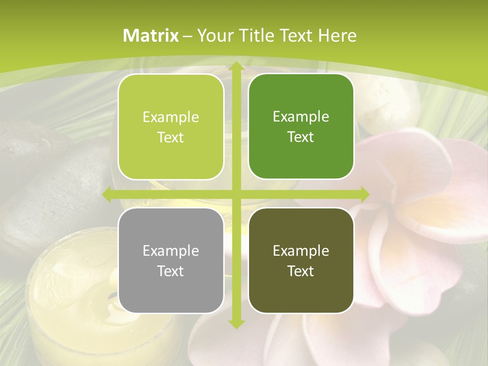 Romantic Lotions Tropical PowerPoint Template